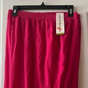 NWT sz 22w Alfred dunner pink pants